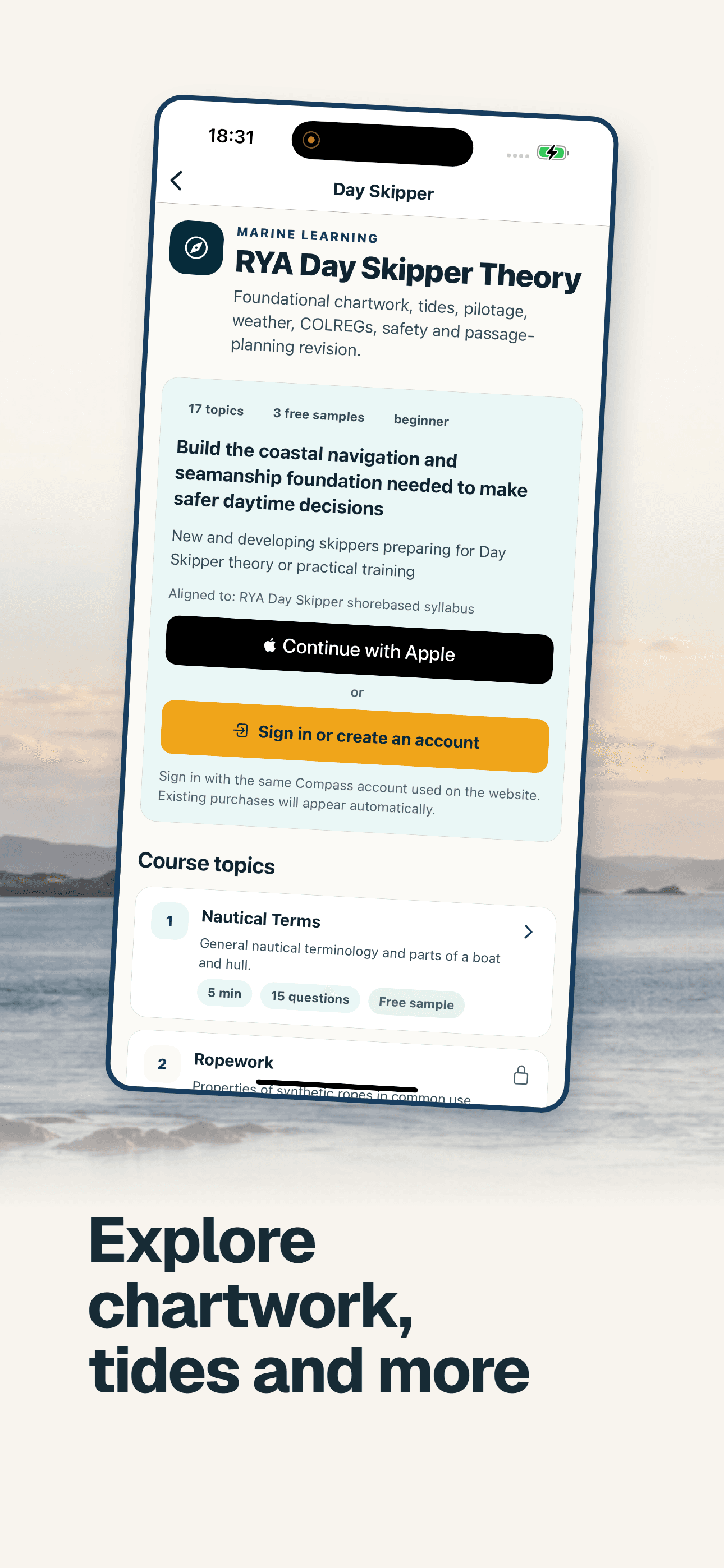 Compass Revision proposed screenshot, frame 2